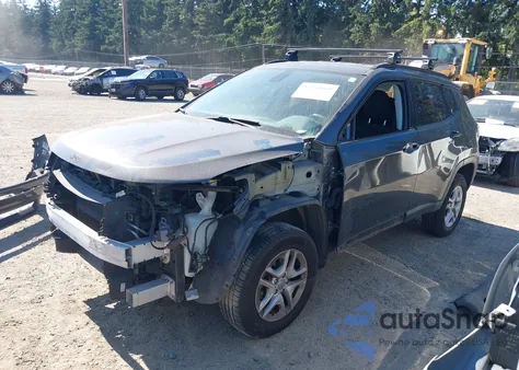 2018 Jeep Compass Sport 4X4 z USA, uszkodzony, nr VIN 3C4NJDAB3JT176569